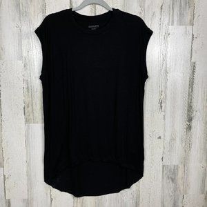 All Saints Black Sleeveless Top